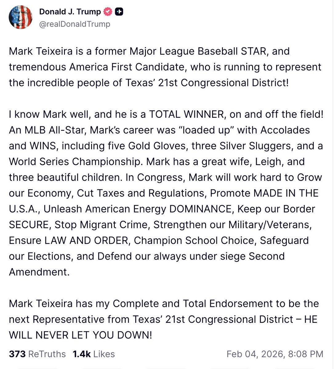 Mark Teixeira tweet media