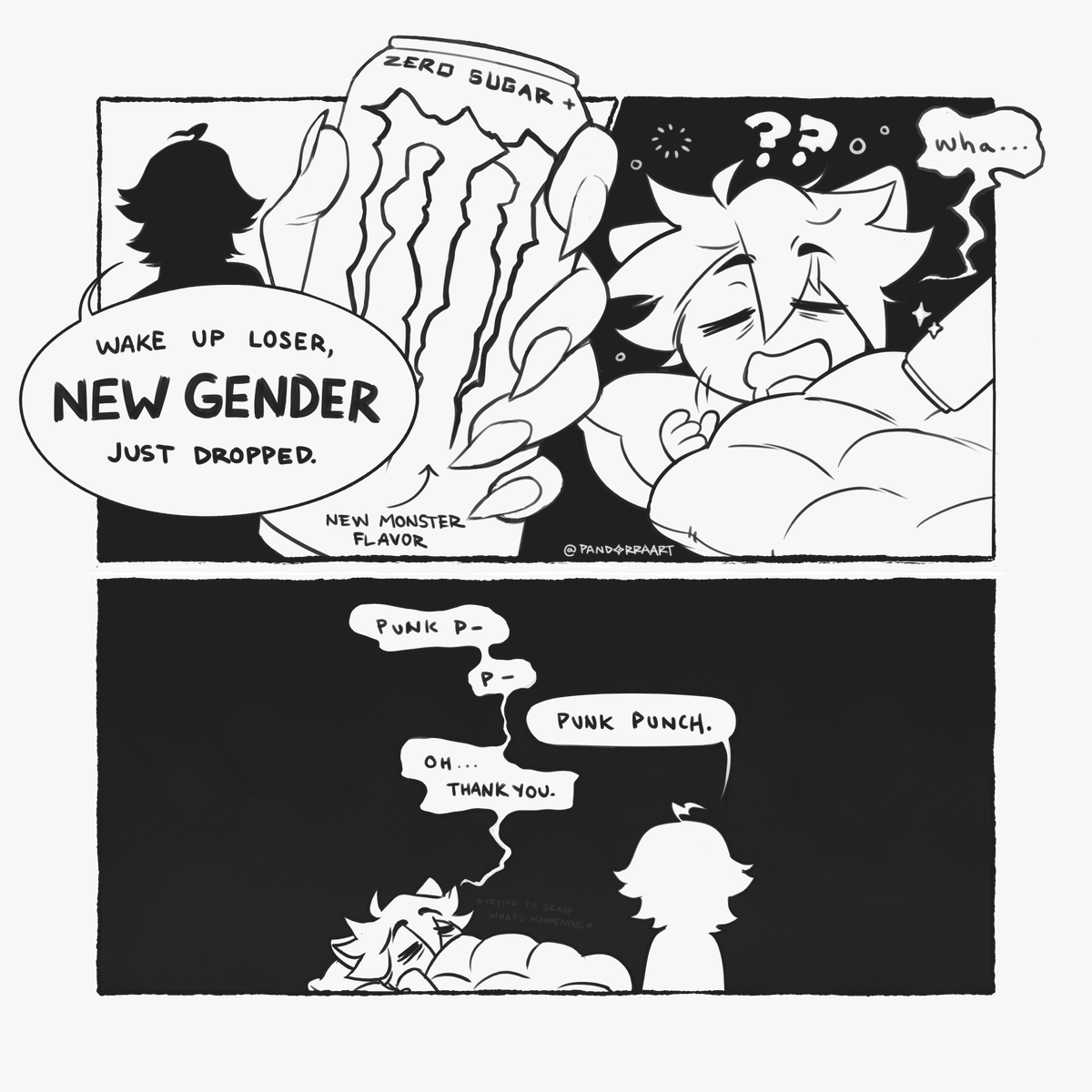 My artistic rendition of the other morning