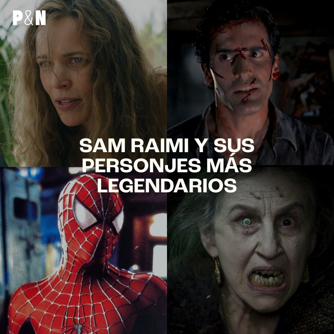 Cinepolis's tweet photo. ¡Gracias, #SamRaimi! Por crear personajes tan increíbles e icónicos como ellos. 🤩🎬✨ Checa la lista completa en la revista de @Paloma_Nacho 👉 https://t.co/GhkrHqSs8S https://t.co/RCphSmDcSz
