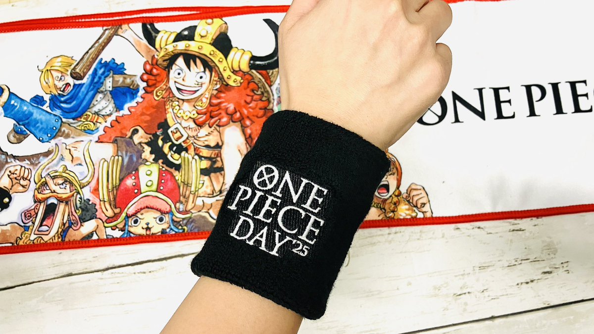 再入荷】原画商品 〈ONE PIECE DAY'25〉 マフラータオル＆リストバンド