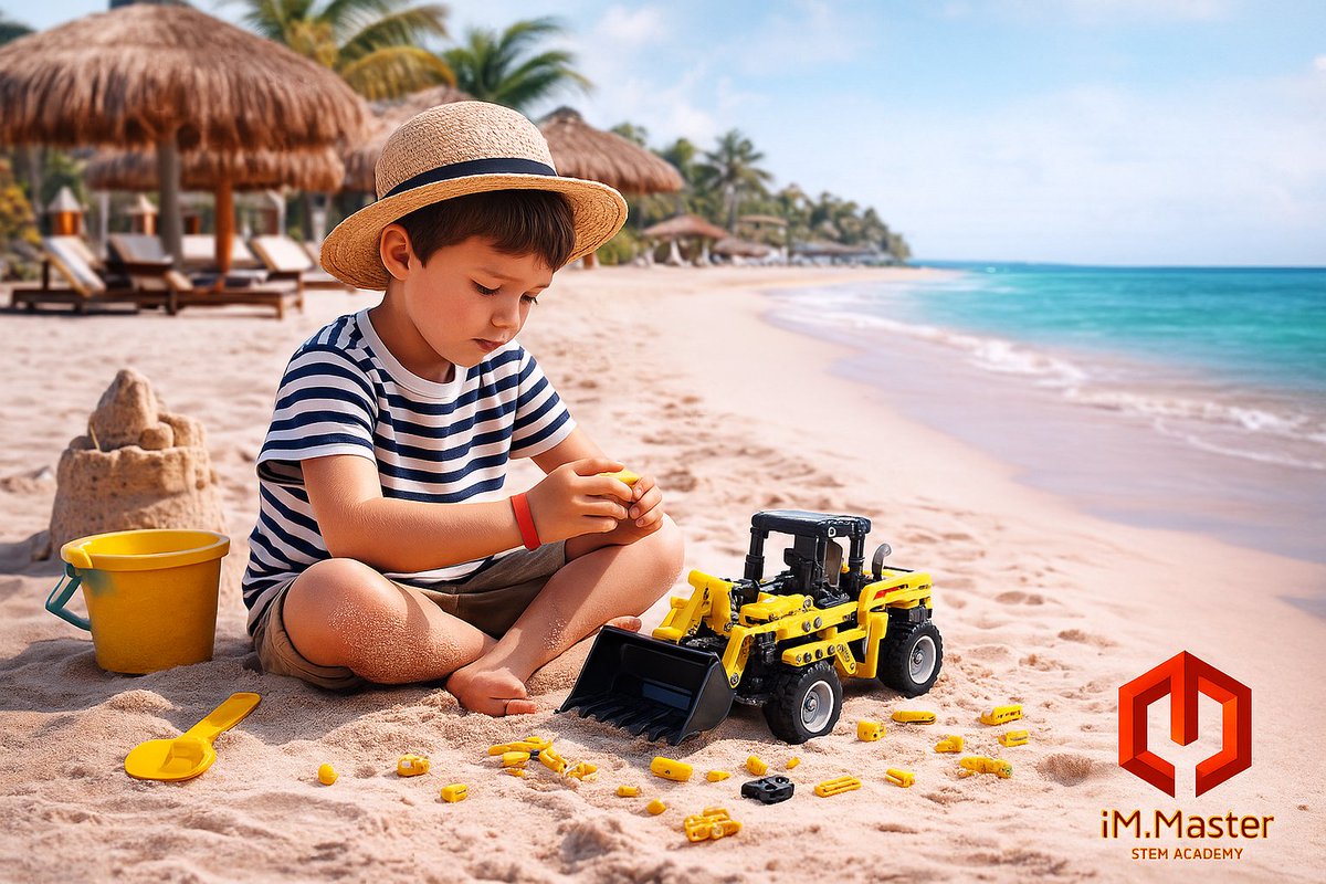 HugoLee5868's tweet image. Verano, playa y construcción ☀️🏖️

Giras el control.
El balde se mueve.
La arena cobra vida.
2 en 1.
¿Adivinas la otra forma? 👀
iM.Master

#iMMaster #IMMASTER #immaster #STEM #Buildingblock #JuguetesSTEM