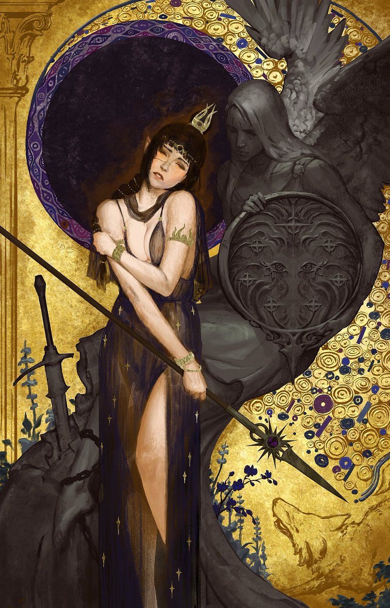 Shadowheart 'Trial of Shar' by EyYoJimbo
#BaldursGate3 #gameart