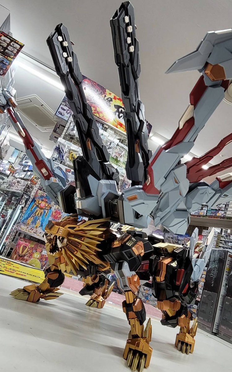 海外発売版 鉄機巧 スターセイバー 鉄機巧 ビクトリーレオ 合体した