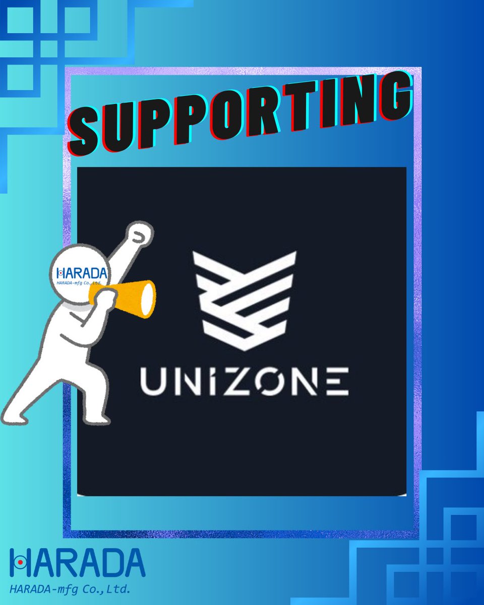 HaradaMfg's tweet photo. 昨シーズンに引き続き、原田製作所はeモータースポーツプロリーグの「UNIZONE」を応援します！
#UNIZONE #eモータースポーツ #モータースポーツ https://t.co/3FSc9jc8u1