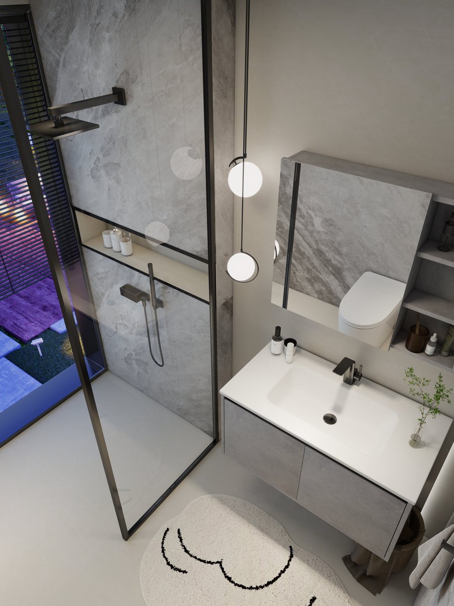 TONA_Bath's tweet photo. TONA Alan Vanity + T112 Toilet = modern minimalist bathroom perfection.
✅ 1800×800 grey marble slab
✅ 5000K lighting
✅ Sleek, functional designElevate your daily routine. 
#TONA #BathroomDesign #ModernLiving https://t.co/JdvJko7GwB