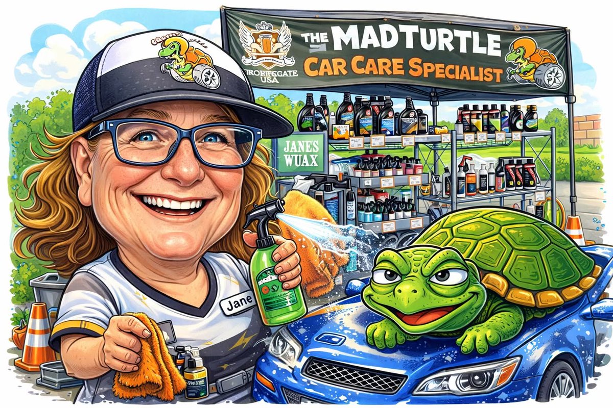 Your Car Care Specialist for 12 years and counting.....

#themadturtle #carcarespecialist #croftgateusa