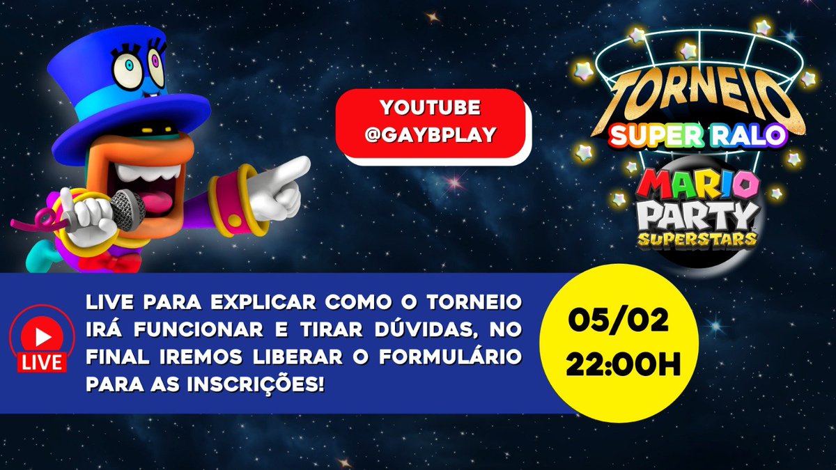 GaybPlay's tweet photo. Voltei aqui pra postar isso aqui e convocar todos os fãs de #mariopartysuperstars #marioparty #Nintendo switch https://t.co/tFrfq8N48p