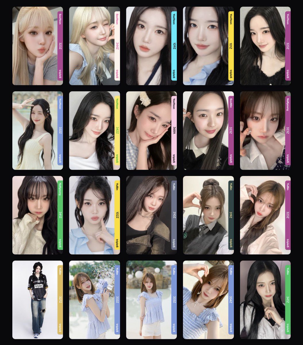 mayuonlywin's tweet photo. tripleS idntt objekt 買取 wtb

譲 画像

FCO,DCO　240円/枚
SCO　330円/枚

求 PayPayマネー

まとめて購入でお値引いたします💖

リプ、DMにお声がけください🙇🏻‍♀️ https://t.co/4g47OuVMID