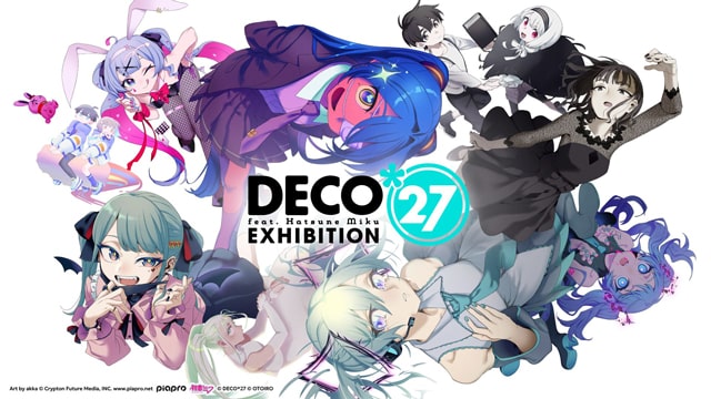 東京会場、本日より開催❗️ DECO*27 feat.初音ミクEXHIBITION 2/9(月