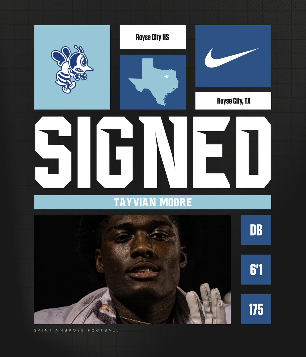 St. Ambrose Football tweet media
