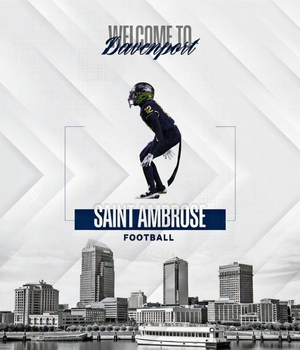 St. Ambrose Football tweet media