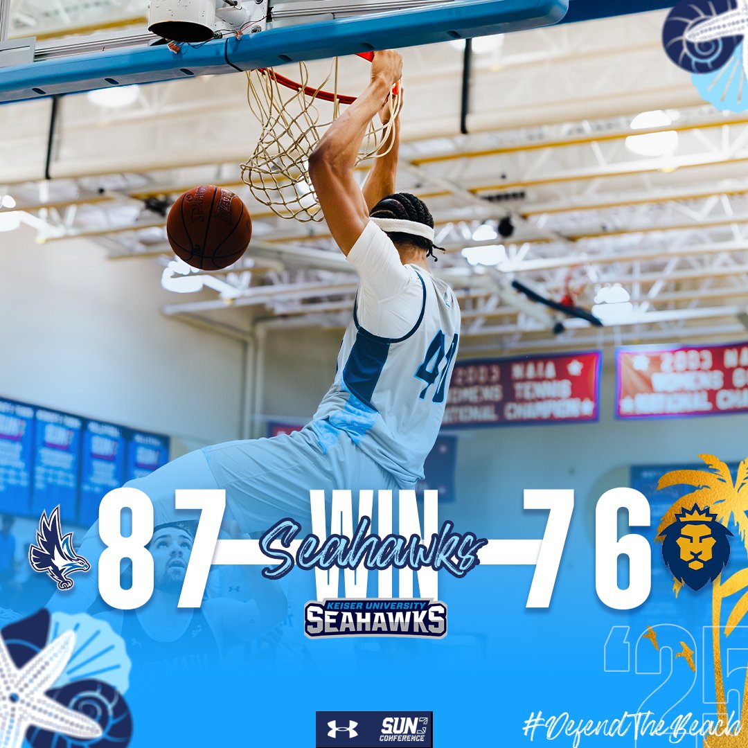 Keiser Men's Basketball tweet media