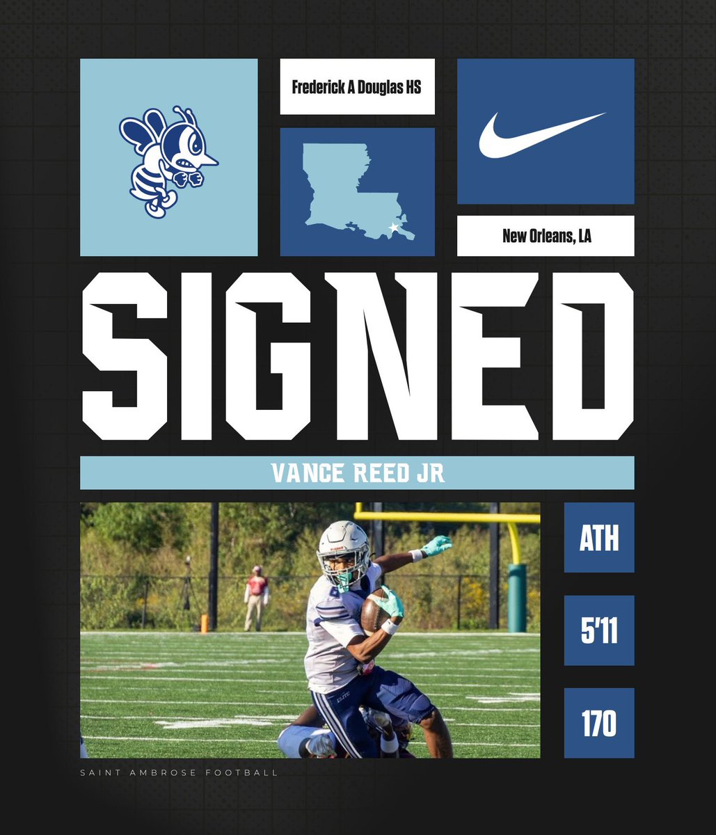 St. Ambrose Football tweet media