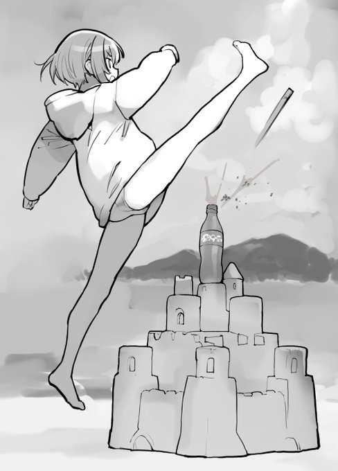 あさチャレ単行本販促 かけりキック😊
#akmki 