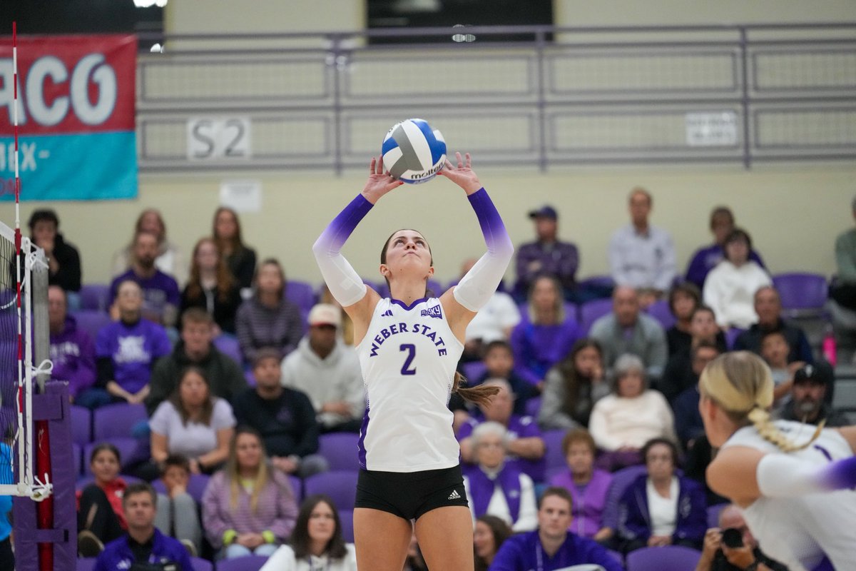 Weber State Volleyball tweet media