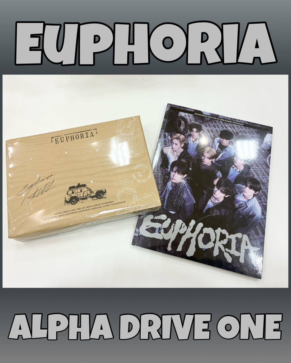 ALPHA DRIVE ONE】  🔥 輸入盤入荷のお知らせ 🔥 // 『THE 1ST MINI
