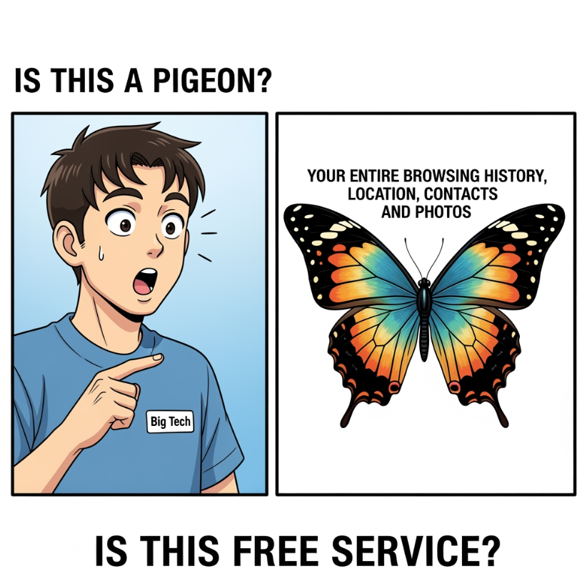 Desaimoh7Moh's tweet photo. When something is free you become the product. Your attention, habits and personal data pay for those convenient apps every single day. True freedom means owning what you create and share @DataHaven_xyz 🦋 https://t.co/jzWsiVuDU1