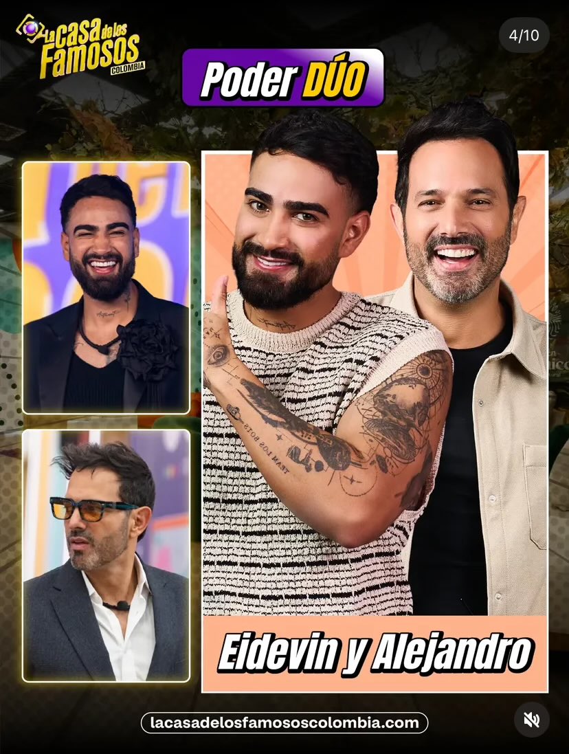 RunRunTVCo's tweet photo. Estos dos muebles pasaron de agache en estas nominaciones. No han hecho nada durante este casi mes que va el programa. Debió entrar otra pareja por el público. #LaCasaDeLosFamosososCol3 https://t.co/MvZPT7uVbM