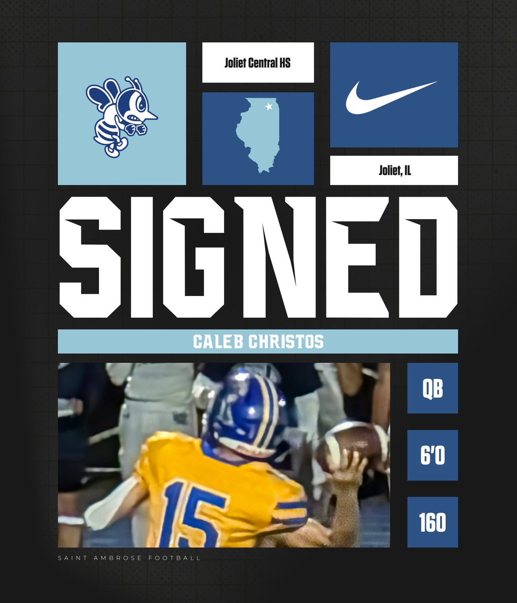 St. Ambrose Football tweet media