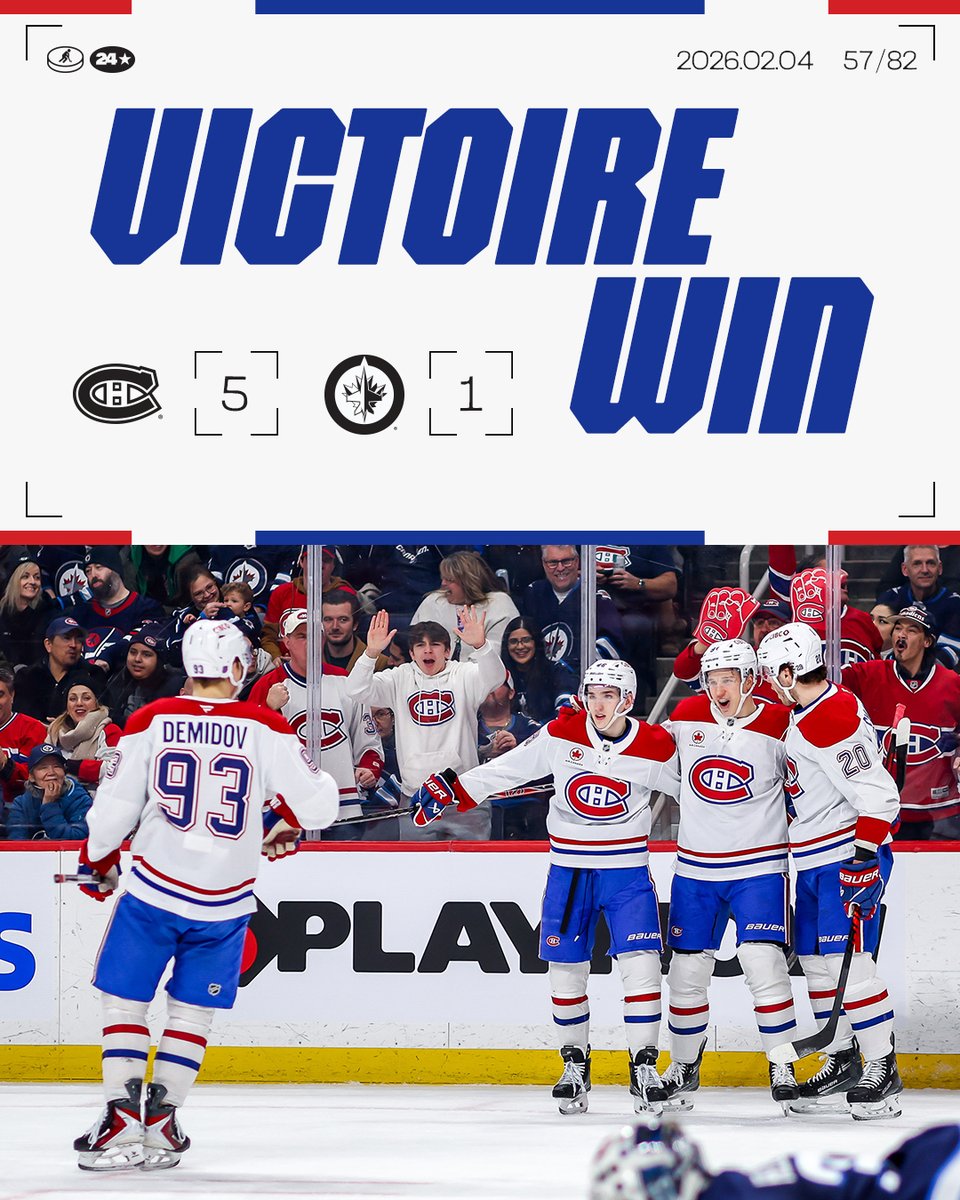 Décollage avec deux points dans les bagages

Jet-ting into the Olympic break with a win

#GoHabsGo