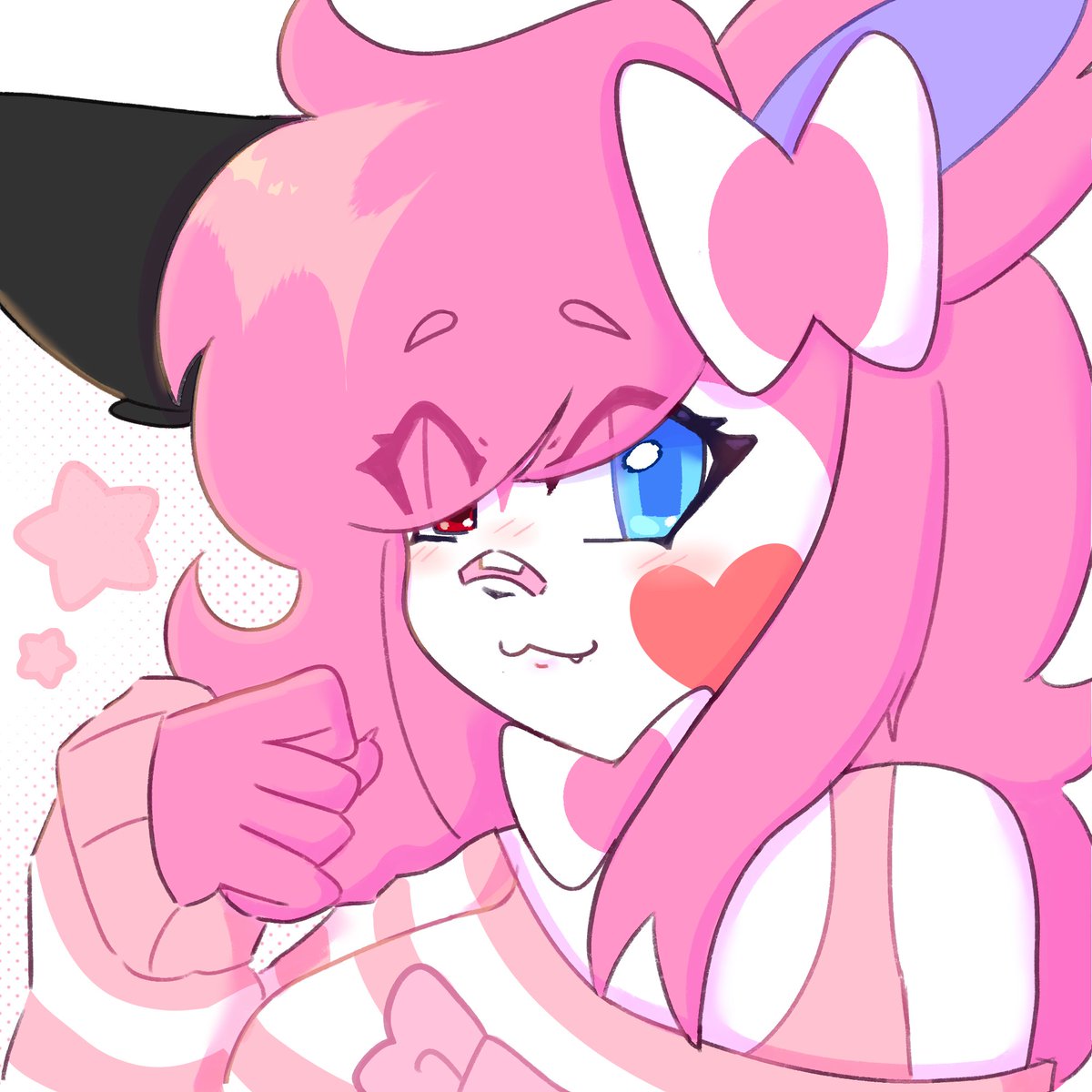 what is this sylveon looking at bruh