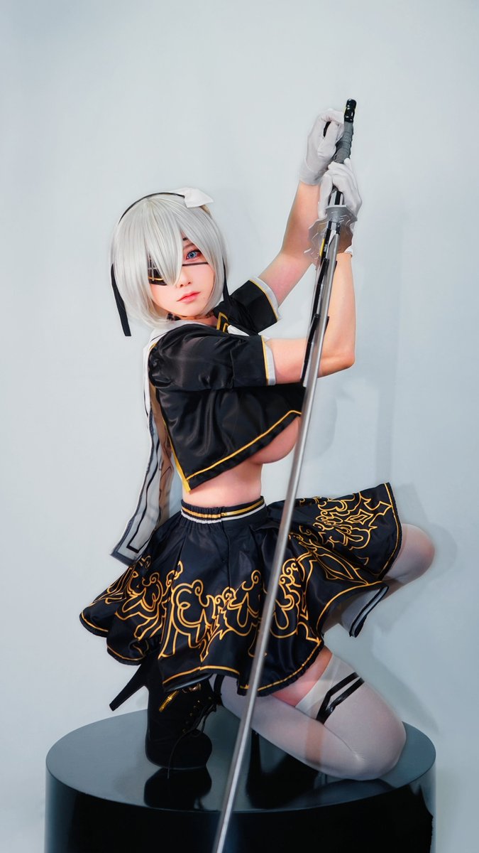 LupinusRando's tweet photo. 🖤JK2B🐈‍⬛

───は、要らない…。

#Cosplay #ニーア_コスプレ https://t.co/CPZGwuq0UF