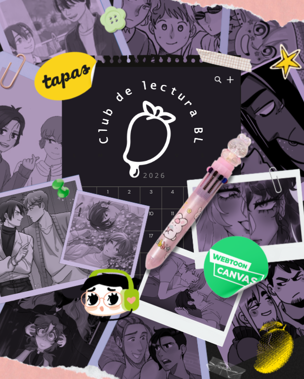 ¡Ya tenemos nuestro cronograma listo, del Club de Lectura BL! 🎉
Serán 40 sábados dedicados al Boys Love en español, leyendo webcomics hermosos escritos por autores de nuestra comunidad
