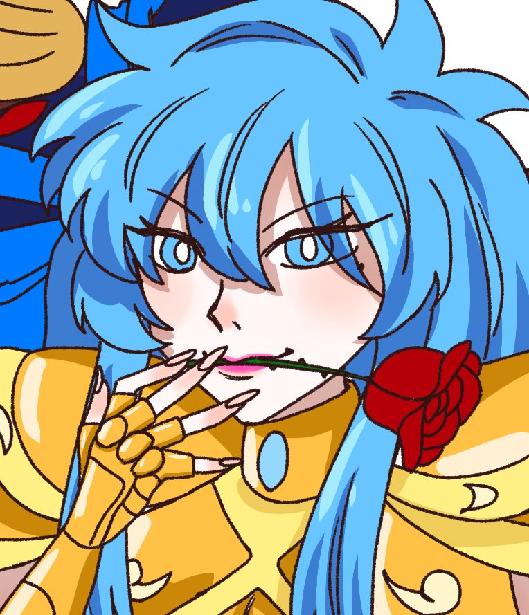 部誌に載せた絵のアフロさん
急いで描いたから低クオだけど綺麗にかけた気がする