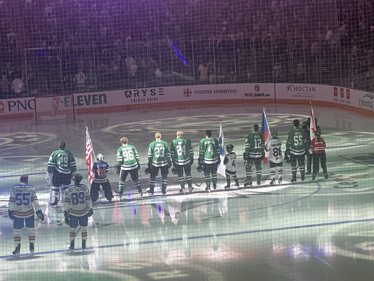 Stars Olympians! Let’s keep up the WWWWW(W)in streak going into the break! <a href="/DallasStars/">Dallas Stars</a> #TexasHockey