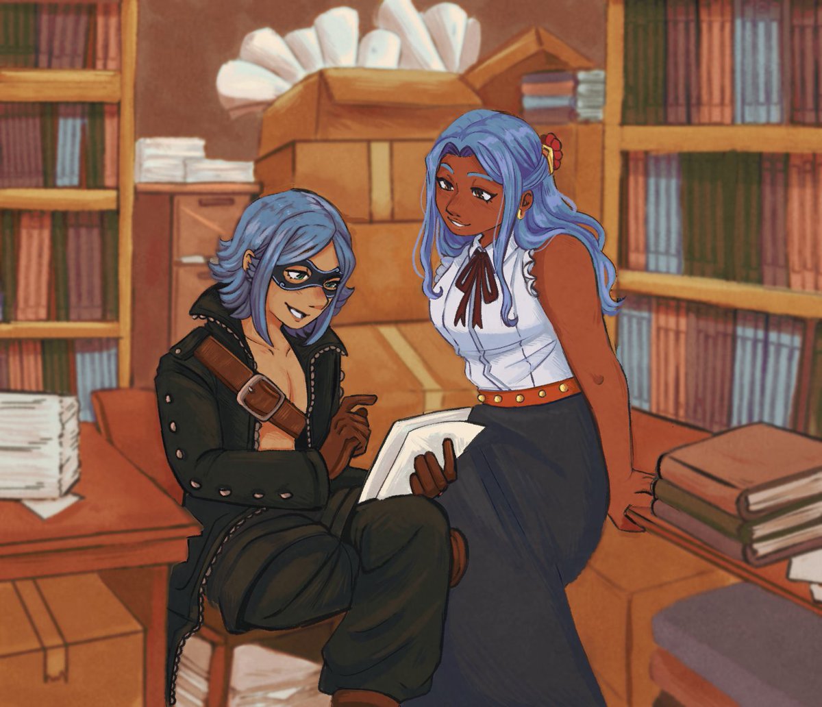 In a really tough spot financially at the moment so I'm doing some cheap Ko-Fi comms! 

£10+ to get a coloured sketch
£30+ for something rendered like on the right

1 extra character for free

ko-fi.com/spinningtusk