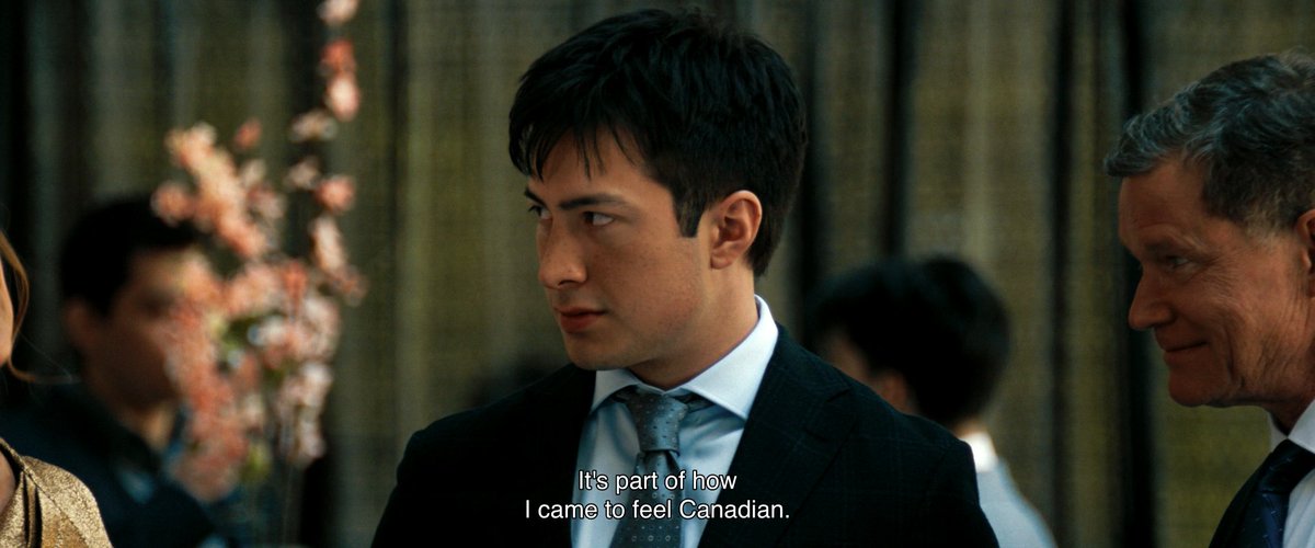 pinkstape's tweet image. rewatched the first episode and it's so interesting that yuna's immediate response to shane being tokenized is to reassure the montreal metros rep of how assimilated she (and by extension, shane) is. and then cut to 7 years later and it's still very much an Elephant In the Room