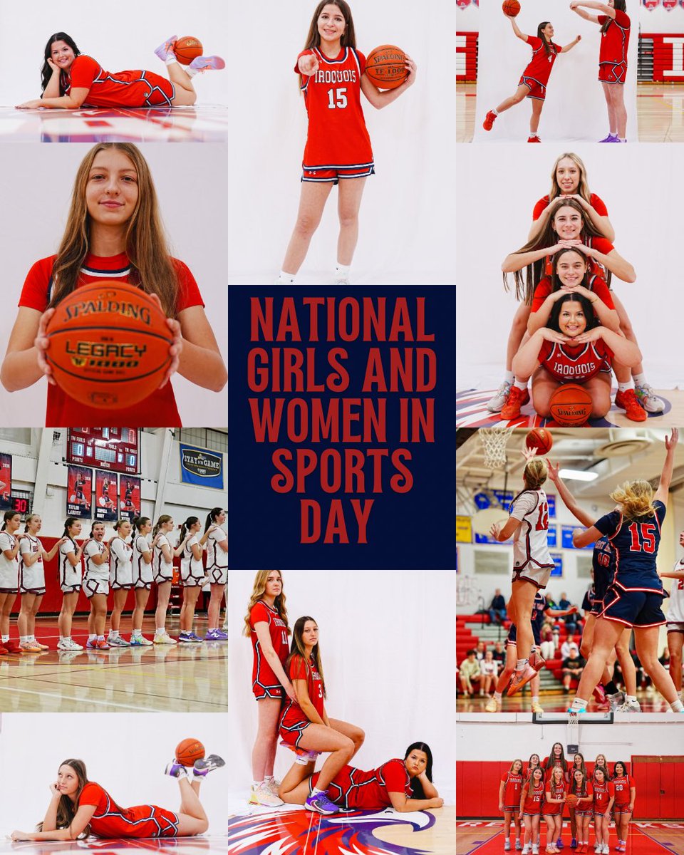 Shout out to the females who continue to pave the way in sports! 🤍❤️
Happy national girls and women in sports day!