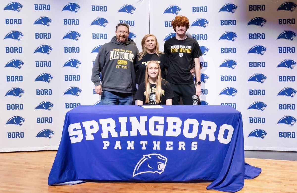 Springboro Panthers Girls Soccer tweet media