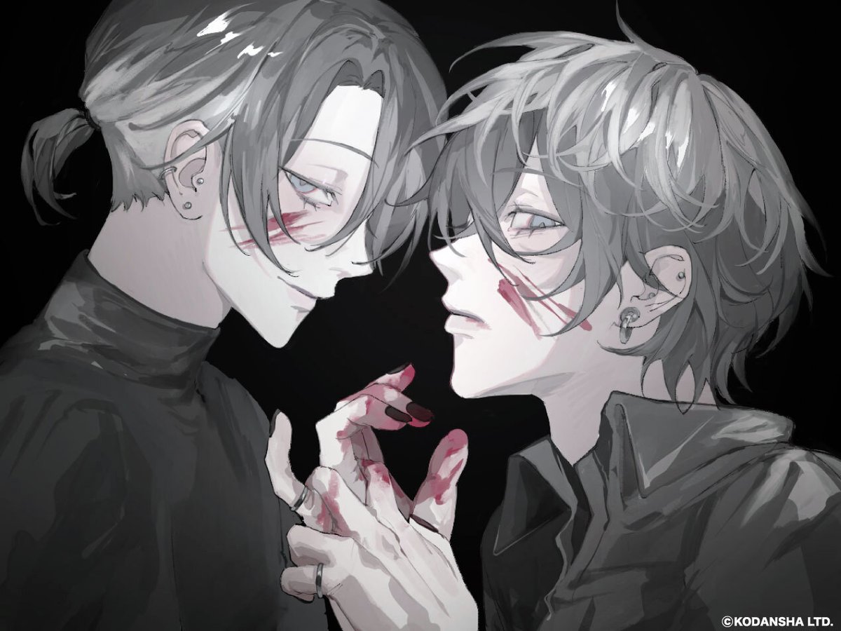 双子の日 #星喰右手 #星喰左手 #ナイトアウル イラスト：こうちゃ