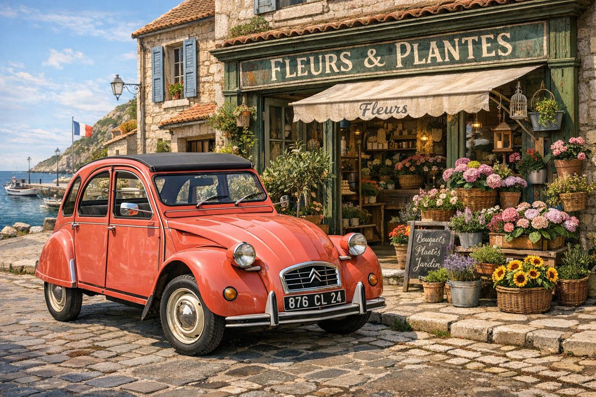 The Citroën 2CV is a vintage classic from France, capturing the essence of French travel 

 #ClassicCar #Citroën 🇫🇷 buff.ly/425usPU