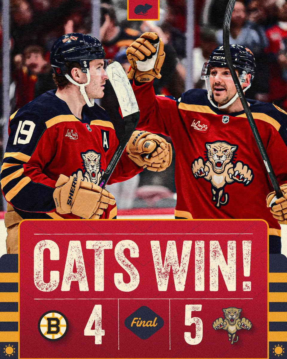 FlaPanthers's tweet photo. GOT IT DONE. https://t.co/Lqzo3YVTHr