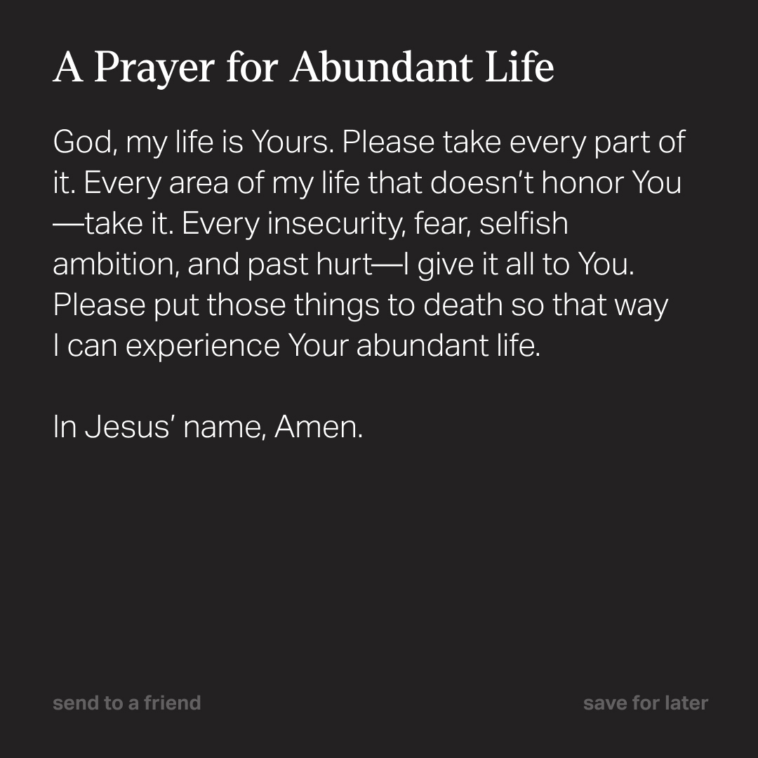 What might God be inviting you to lay down today?

Following Jesus often means releasing what no longer leads to life—so we can make room for what does.

Jesus reminds us that, “Whoever wants to be my disciple must deny themselves and take up their cross daily and follow me." —