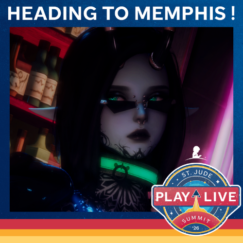 WE'RE GOING TO MEMPHIS BABY!
I've been so lucky to be invited to <a href="/StJudePLAYLIVE/">St. Jude PLAY LIVE</a> Summit 2026 for the first time. I want to say a big thank you to every single one of you. Without you this wouldn't be happening. I cannot wait to see everybody there!