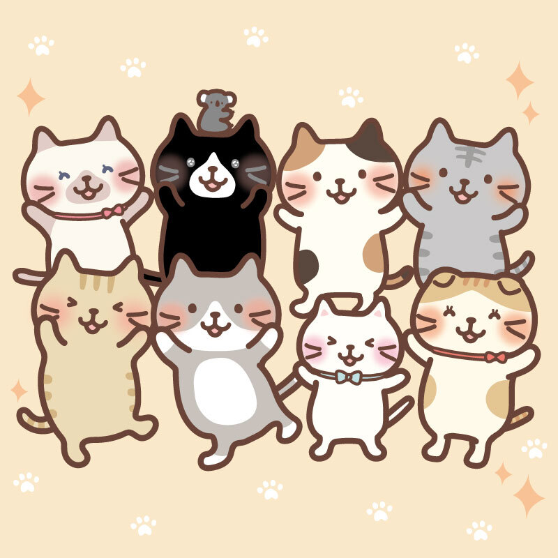 Fuku Fuku Nyanko(ふくふくにゃんこ) tweet media