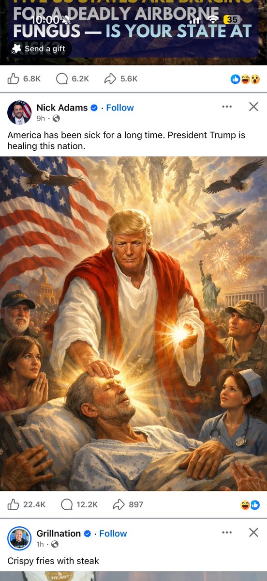 Casual blasphemy on facebook…