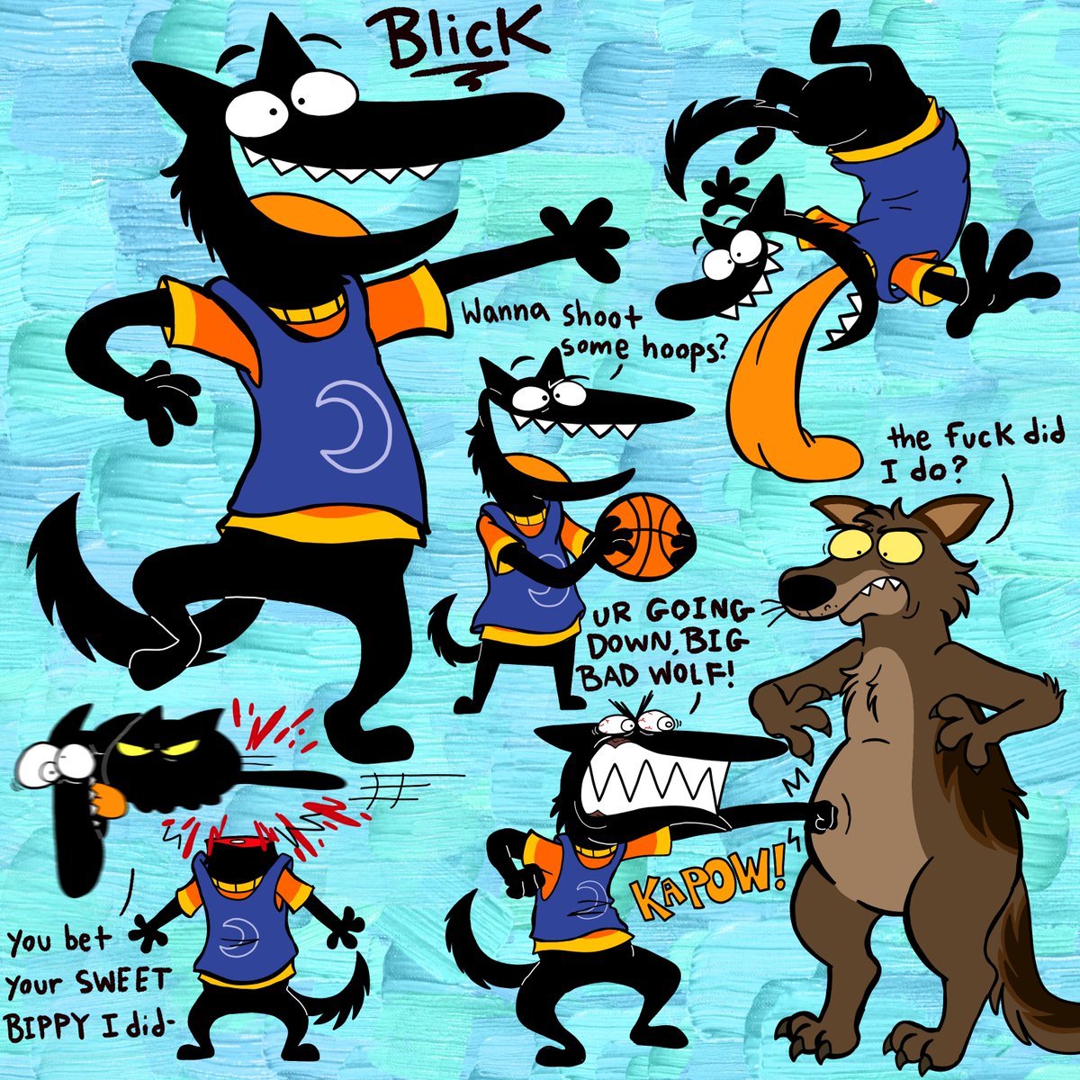 MachoCartoons's tweet photo. Blick the coyote creature
doodles https://t.co/ijzbdxgFux