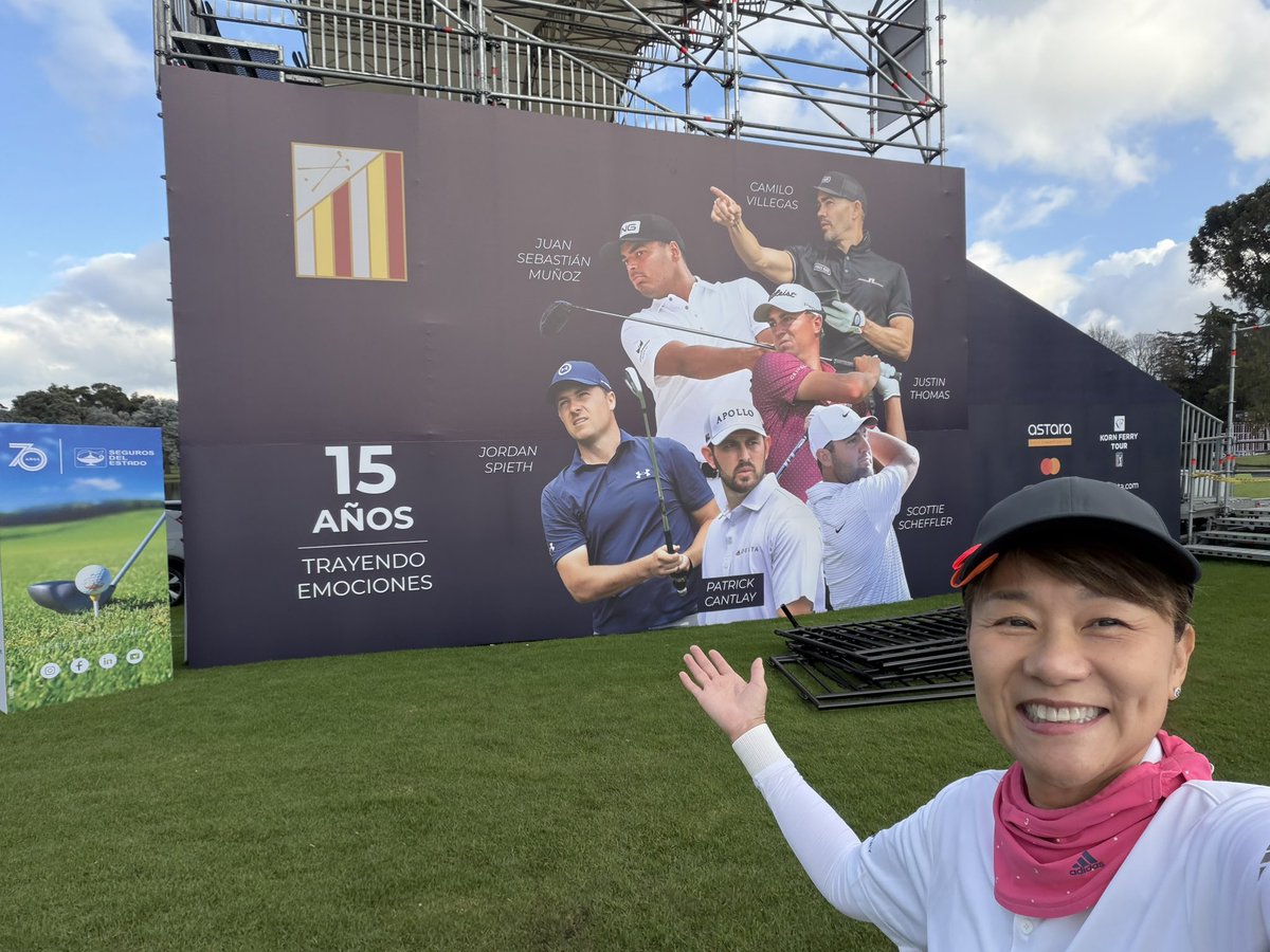 #ブラジル から #コロンビア 🇨🇴ボゴタに一っ飛びして
ゴルフの最高峰
アメリカPGA TOUR の下部、Kornferry tour のプロアマ戦に出場しました⛳️
#kornferrytour
#PGATour 
#ゴルフ