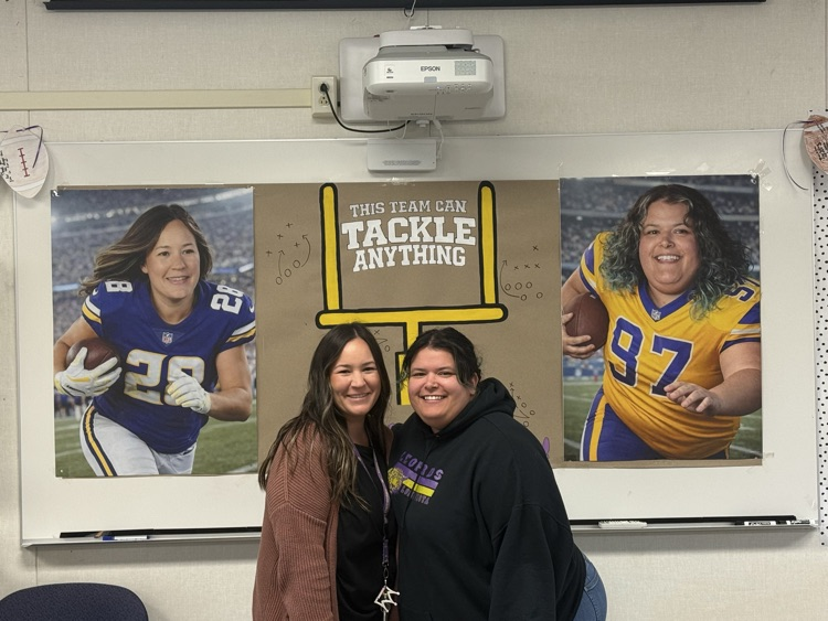JulieCroy11's tweet image. We celebrated our amazing Councelor and Psychologist with a football themed luncheon💜💛 Thank you Mrs. King and Ms. Palmquis for all that you do! 💜💛 This team can tackle anything!#lvpride  #weareBUSD