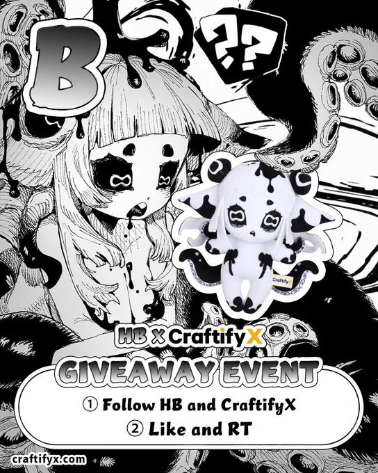 200% Funded! Thank you for your amazing support😍
To celebrate, we're hosting a plush Giveaway!
How to join:
1️⃣Follow
@HB_091
&amp;
@craftifyxco
2️⃣Like &amp; RT this post
Winner will be announced on Feb 12(shipping fee not included and previous purchasers can receive a refund.). 
Only 