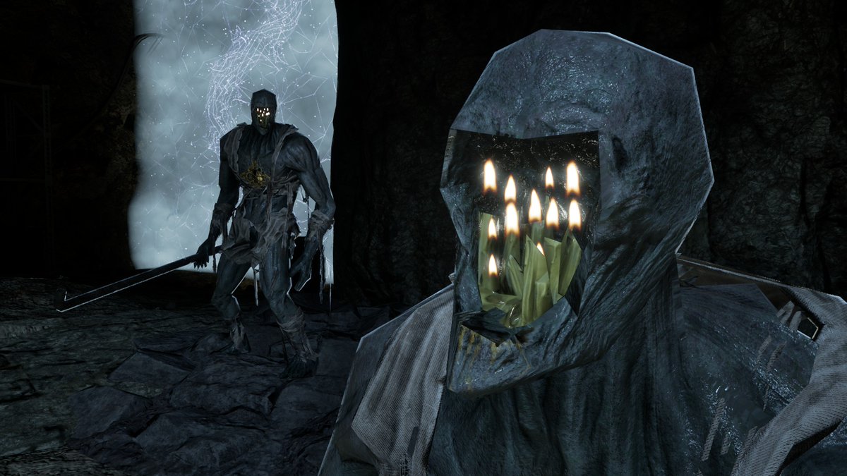 キャラモデル品質の変更は、敵の方が大きく影響を受けるようだ

これも間近で見ると部品が抜け落ちたプラモのようでも、少し距離を離せばそんなに変わってないように見える
 #コードヴェイン2