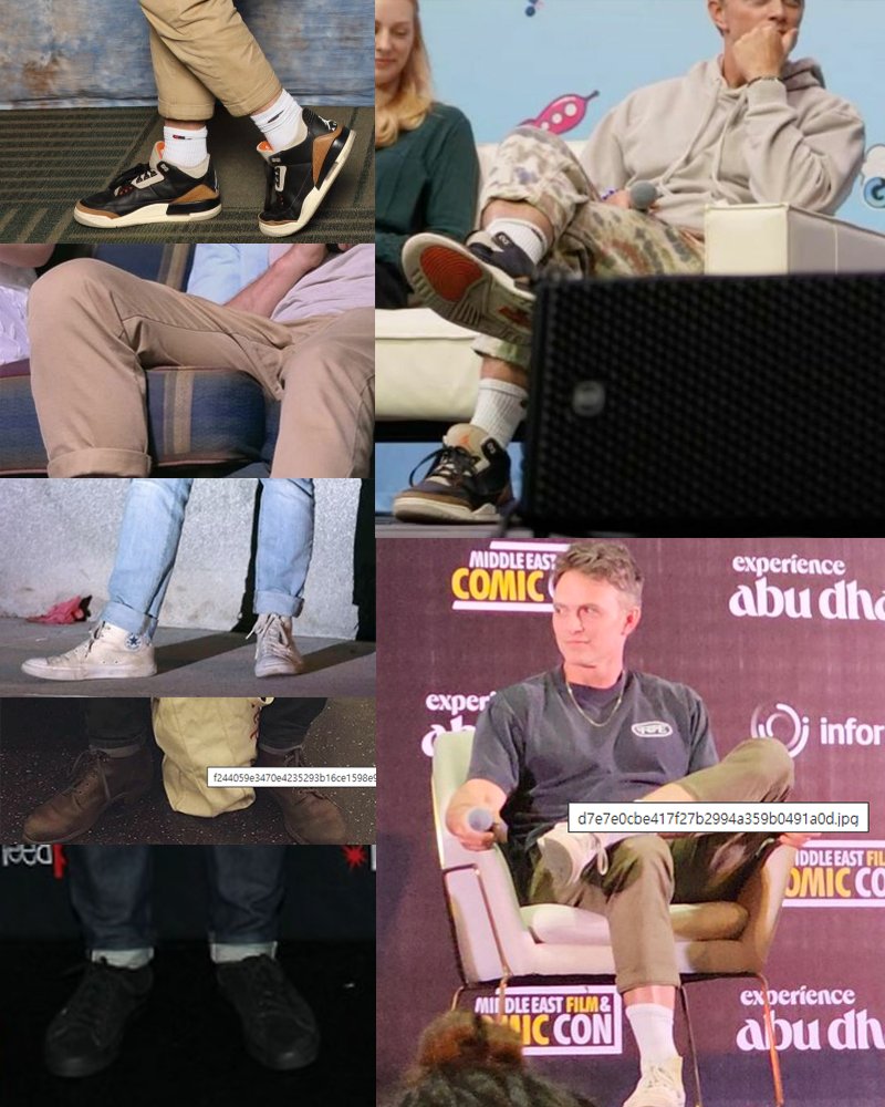whenever wilson wears casual clothes, he always rolls up his pants👖🩳 every time I notice it, I want to ask him what he thinks about kids these days wearing pants that drag on the ground