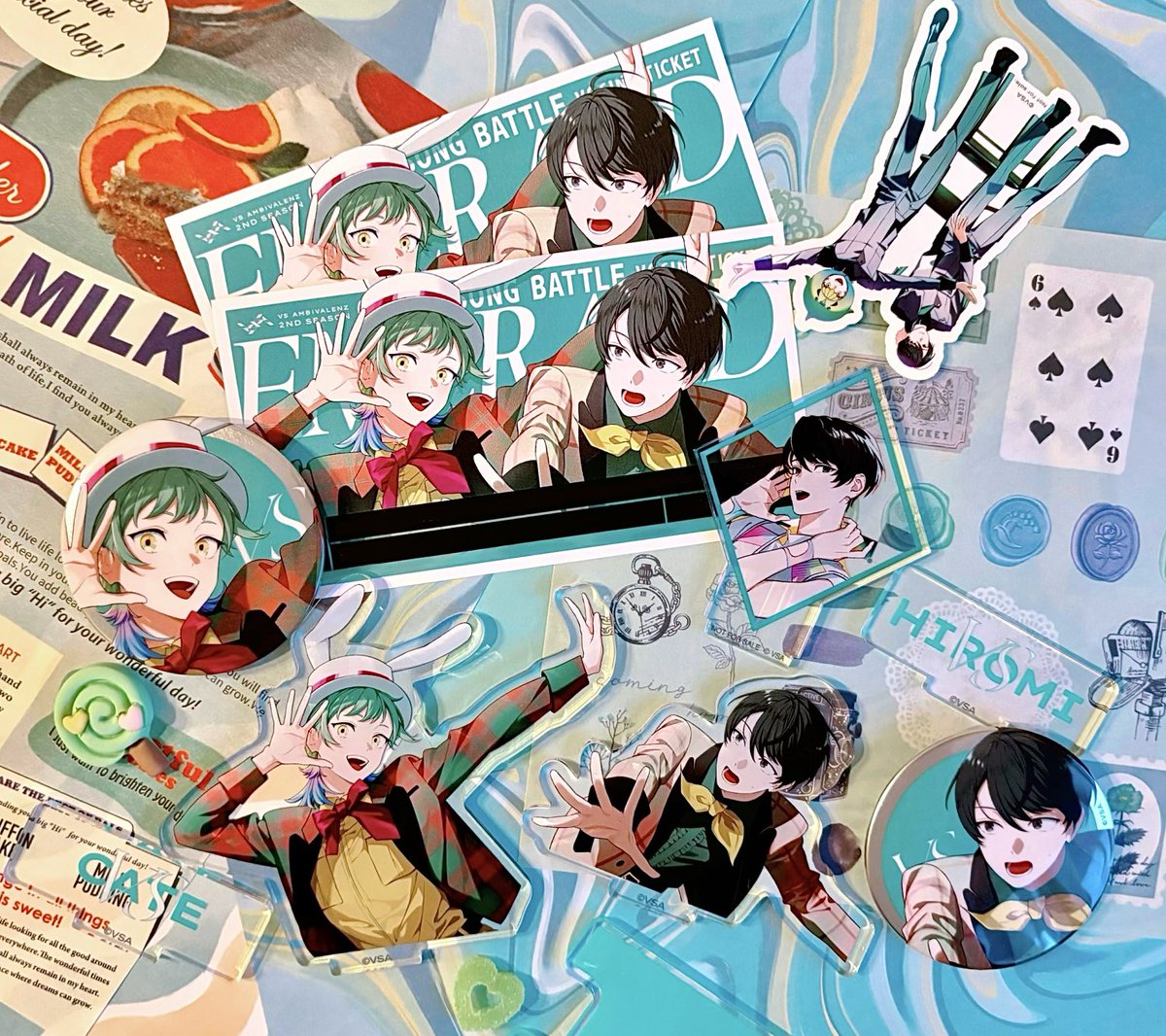 逆さまな世界で🐰🥝🍭⸝⋆ #ビバスタグラム