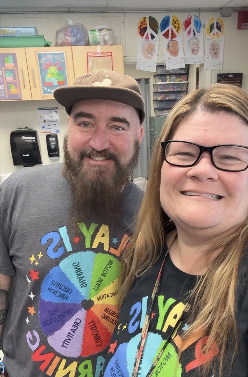DebDelutis's tweet photo. Big day for our K-stars! Global Play Day, National Read Out Loud Day and our chick 🐥 eggs arrived with a farmer!!! @LTPS1 @EPSRocks https://t.co/8HxyIqE4vK