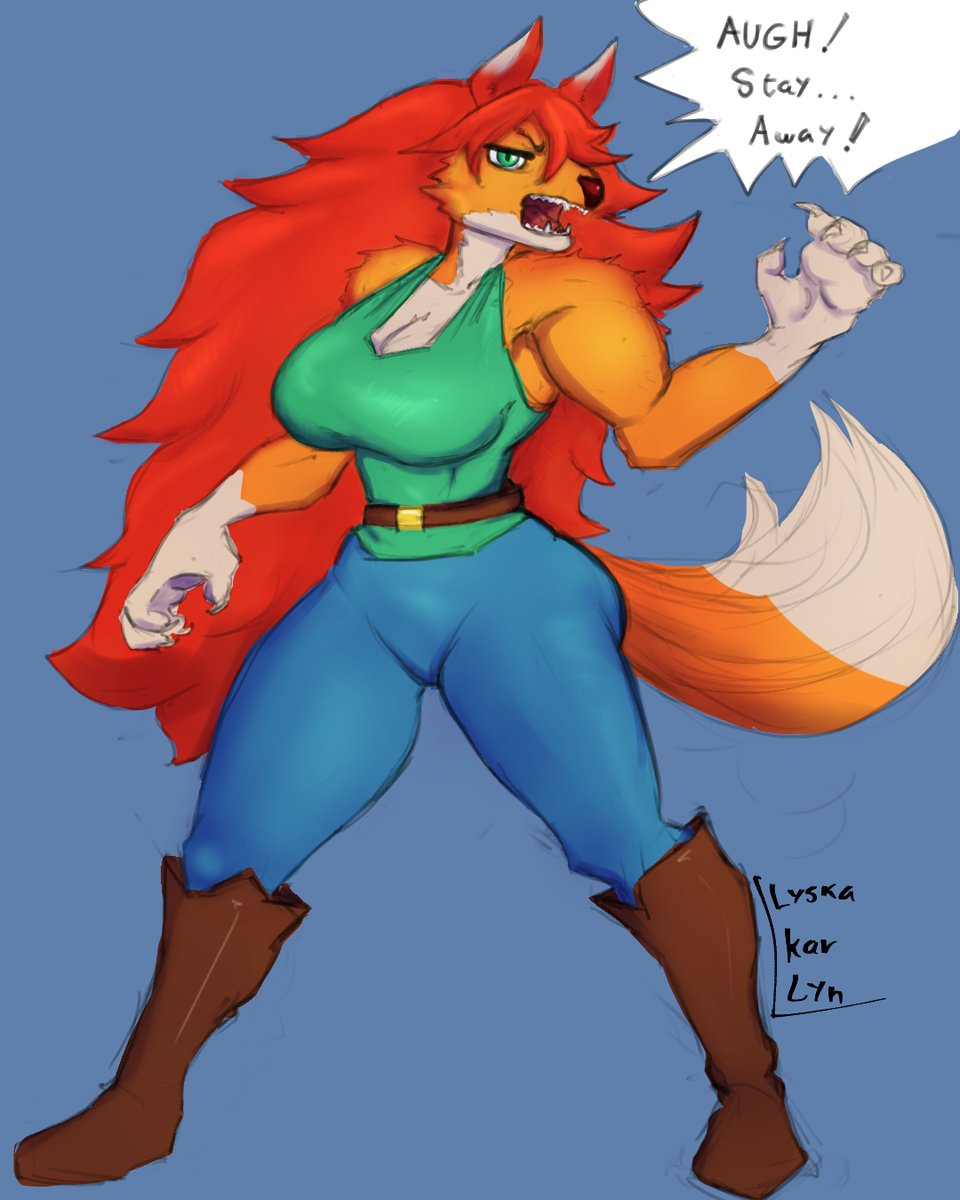 Because it got many interactions, here's a full body drawing of the Zoologist