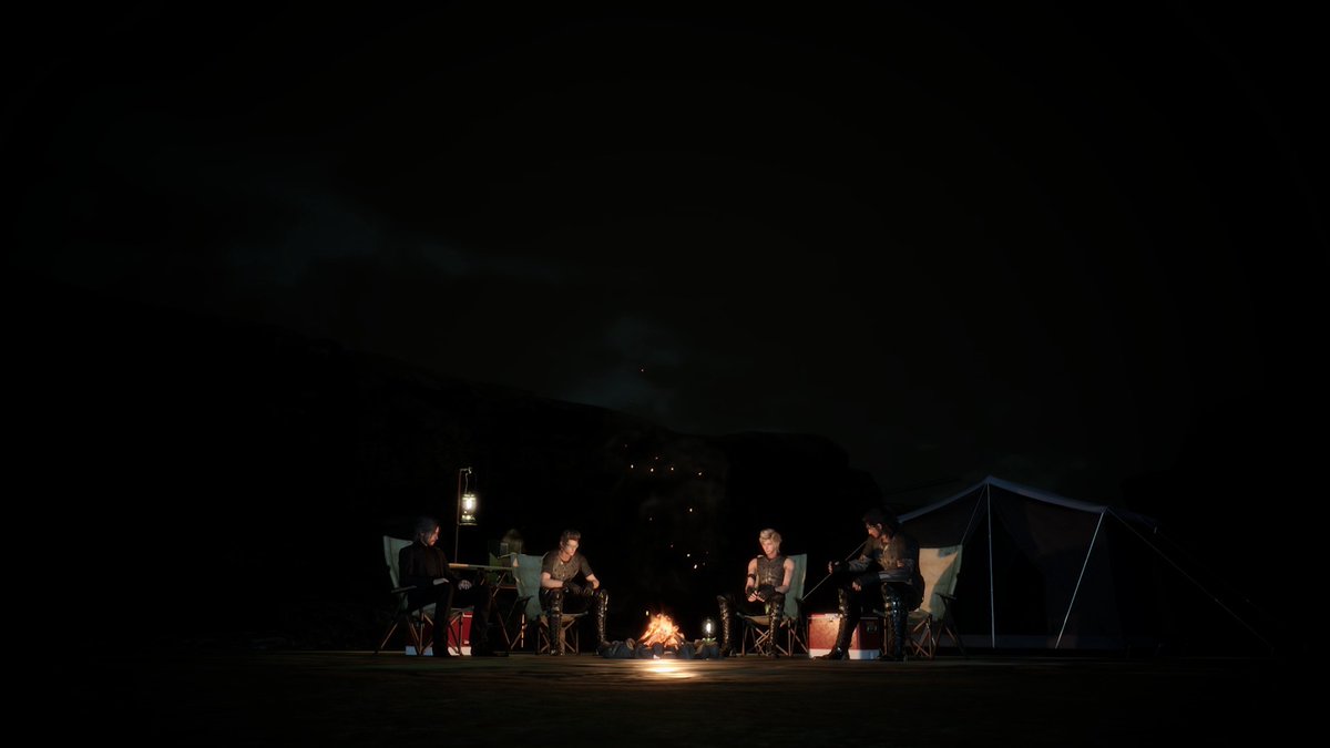 Même après avoir fini ff15 3 fois je continue pleurer pendant l'ending.
J'oublie trop souvent à quel point il est incroyable et à quel point le message du jeu me touche profondément et m'apporte énormément de pensées positives. 
Merci à ff15 d'exister 💙